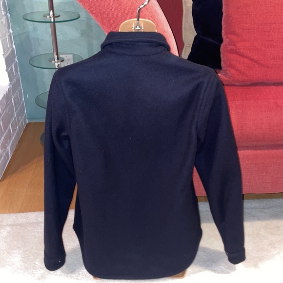 🥶❄️🇺🇸⚓️Fidelity Military inspired wool Button Down Long Sleeve shirt. - Picture 5 of 6